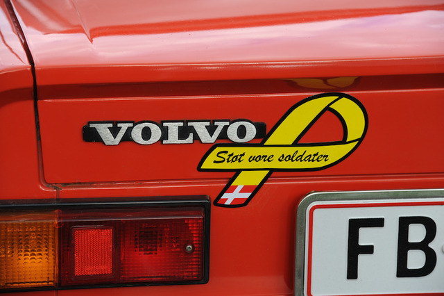 VOLVO emblem.